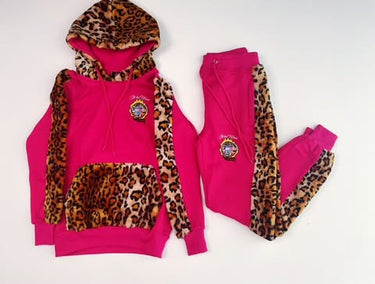 Premium Fur-Trimmed Tracksuit