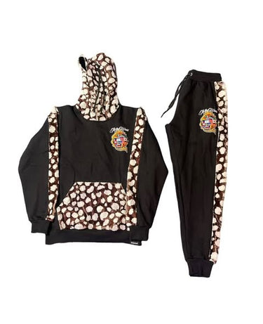 Premium Fur-Trimmed Tracksuit