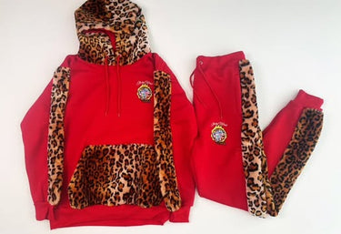 Premium Fur-Trimmed Tracksuit
