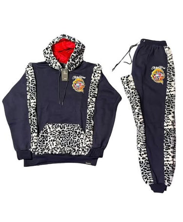 Premium Fur-Trimmed Tracksuit