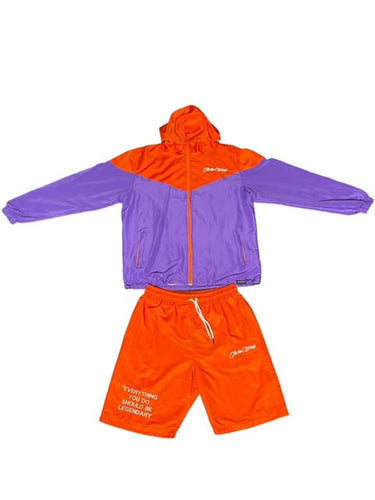 Windbreaker & Shorts Set