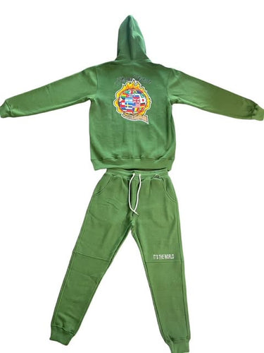IT’S THE WORLD Signature Tracksuit – Green Edition