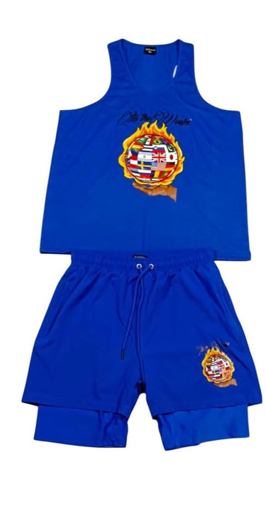 Global Hustle Fitness Set (Blue Edition)