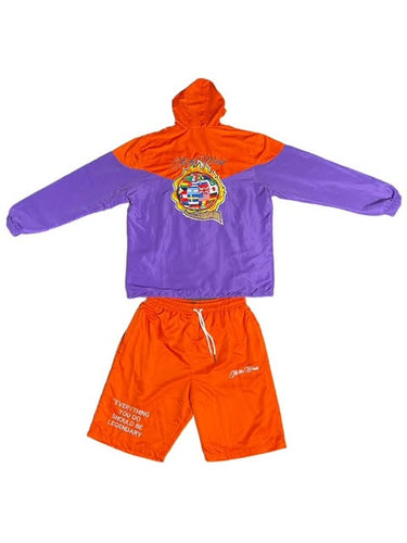 Windbreaker & Shorts Set
