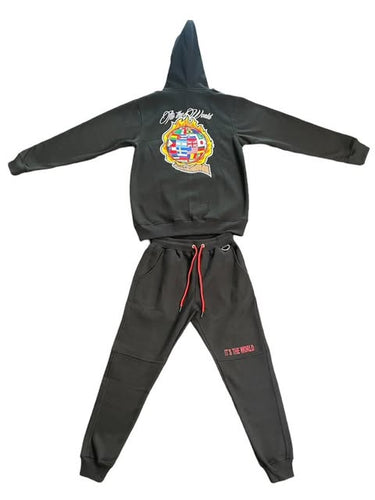 IT’S THE WORLD Signature Tracksuit – Black Edition
