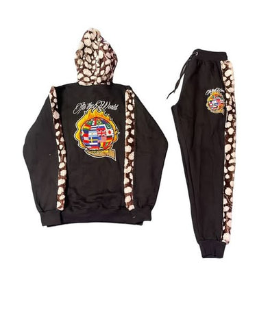 Premium Fur-Trimmed Tracksuit
