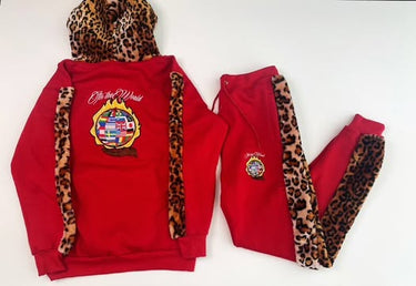 Premium Fur-Trimmed Tracksuit