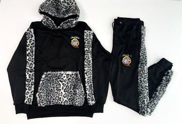Premium Fur-Trimmed Tracksuit