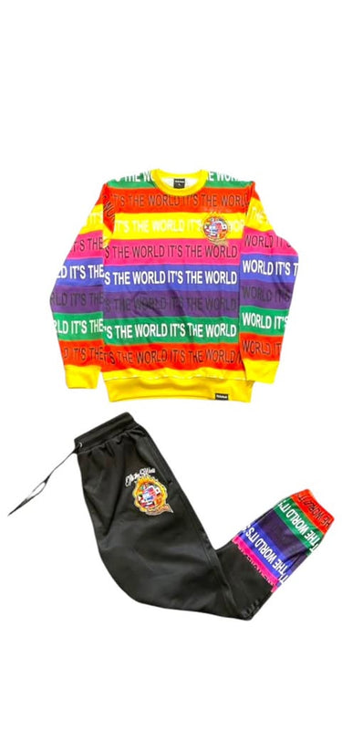 IT’S THE WORLD HOODIE & JOGGER SET