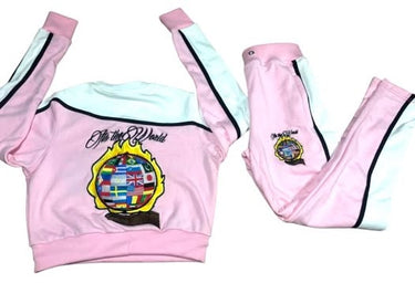 Power &amp Prestige Tracksuit (Pink & White Edition)