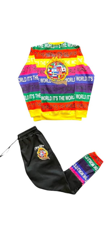 IT’S THE WORLD HOODIE & JOGGER SET