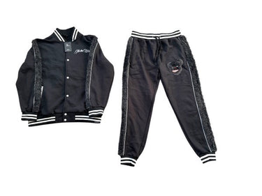 Premium Fur-Trimmed Tracksuit
